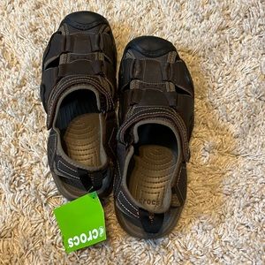 Croc sandals